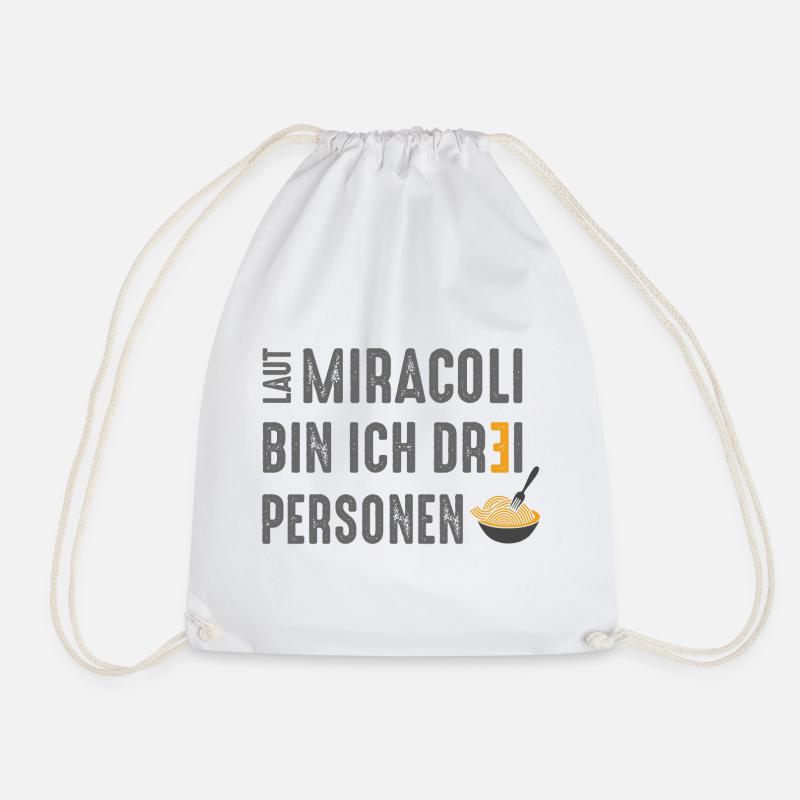 Laut Miracoli... - Turnbeutel - Weiß