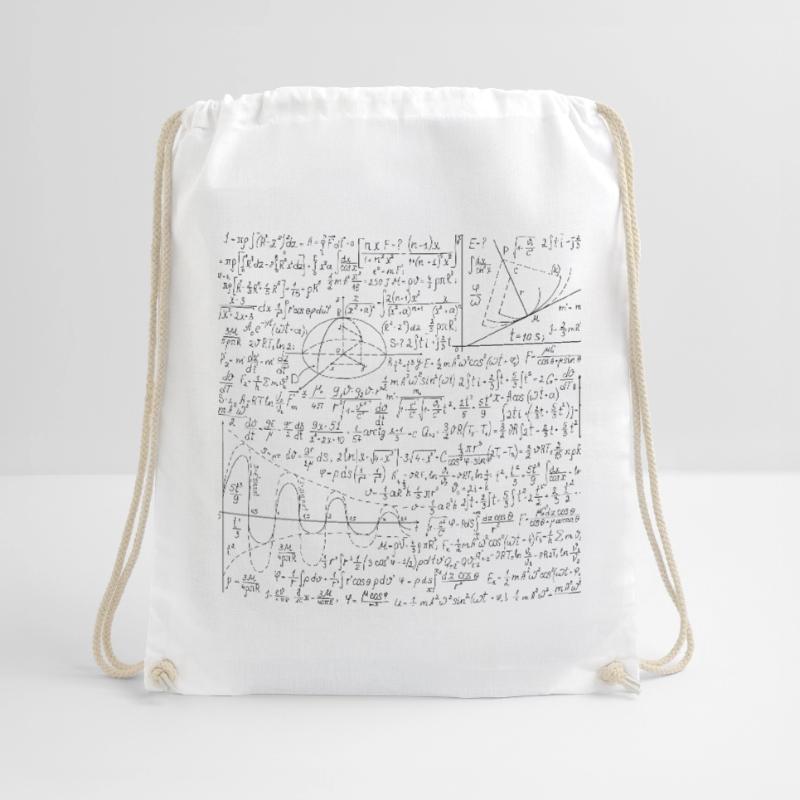 Math Formula - Math Equation Pattern Lover Gift Drawstring Bag