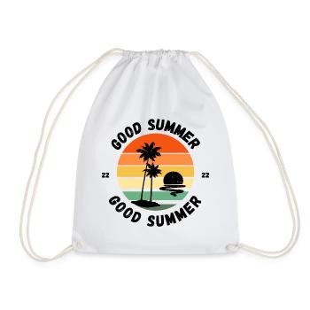 Bon été - Sac de sport léger - blanc - Devant