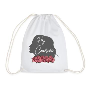 Rose Hathaway Quote "Hey, Comrade" Vampire Academy - Drawstring Bag - white - Front