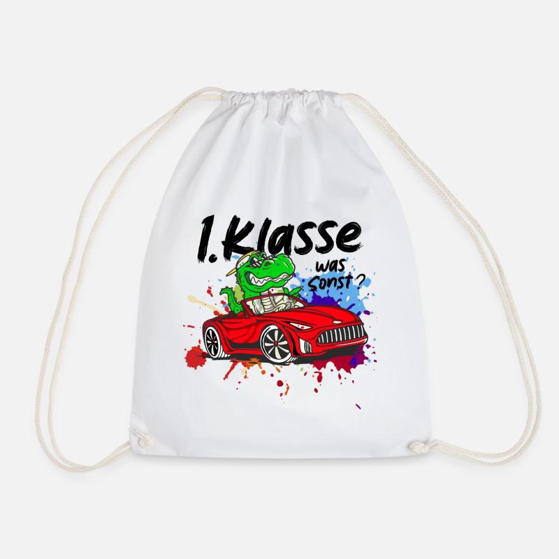 Schulkind Einschulung 2026 1. Klasse Geschenk - Turnbeutel - Weiß
