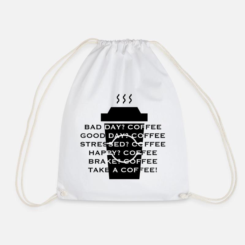 Kaffee - Turnbeutel - Weiß