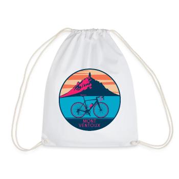 Design de T-shirt Mont Ventoux - Drawstring Bag - white - Front