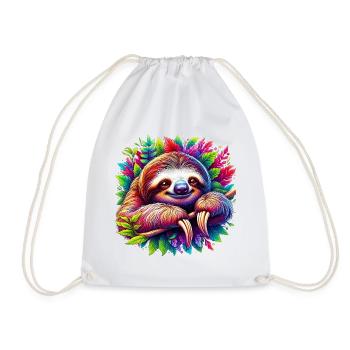 Paresse - Sac de sport léger - blanc - Devant