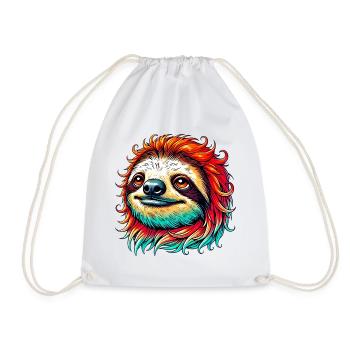 Paresse - Sac de sport léger - blanc - Devant