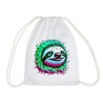 Paresse - Sac de sport léger - blanc - Devant