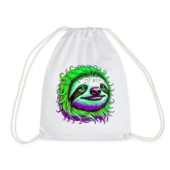 Paresse - Sac de sport léger - blanc - Devant