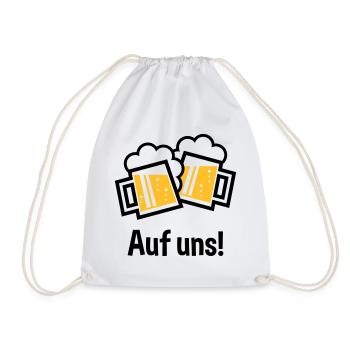XAufuns! – 2 Bayrische Originale (2) - Turnbeutel - Weiß - Vorne