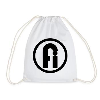 Fair-Image.de Logo | School company Weihungstalschule - Drawstring Bag - white - Front