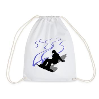Planche à neige - Sac de sport léger - blanc - Devant