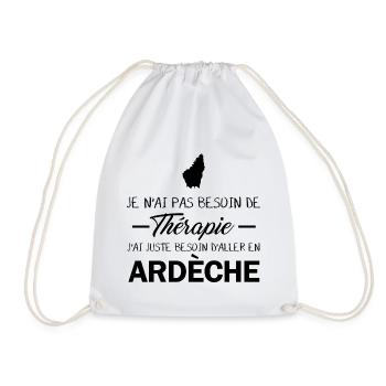 Je N Ai Pas Besoin De Therapie J Ai Juste Besoi... - Sac de sport léger - blanc - Devant