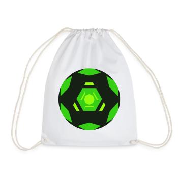 Sci Fi Golf Ball Icon - Drawstring Bag - white - Front