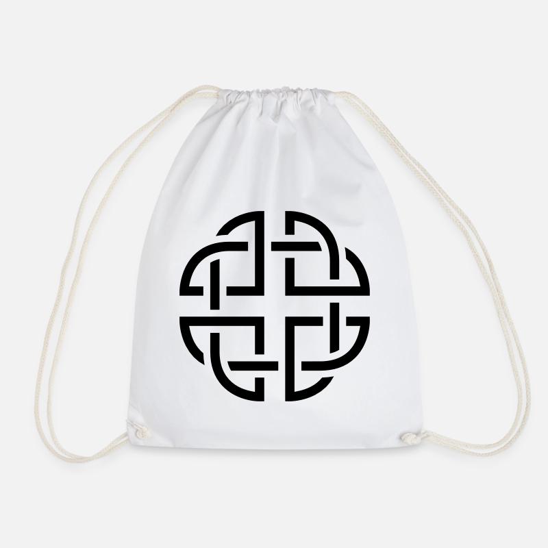 Celtic Knot - Turnbeutel - Weiß