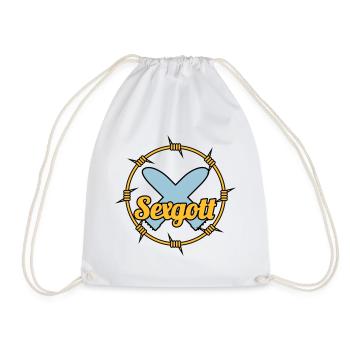Sexgott | Dildo | Cock - Drawstring Bag - white - Front