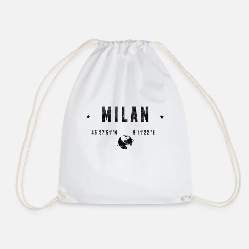 Milan - Turnbeutel - Weiß