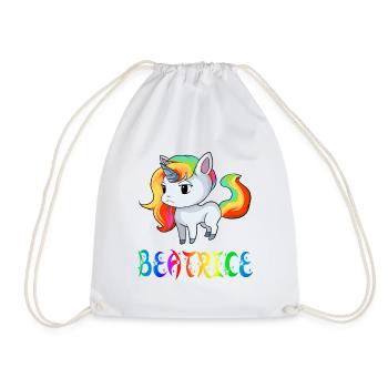 Einhorn Beatrice - Sac de sport léger - blanc - Devant