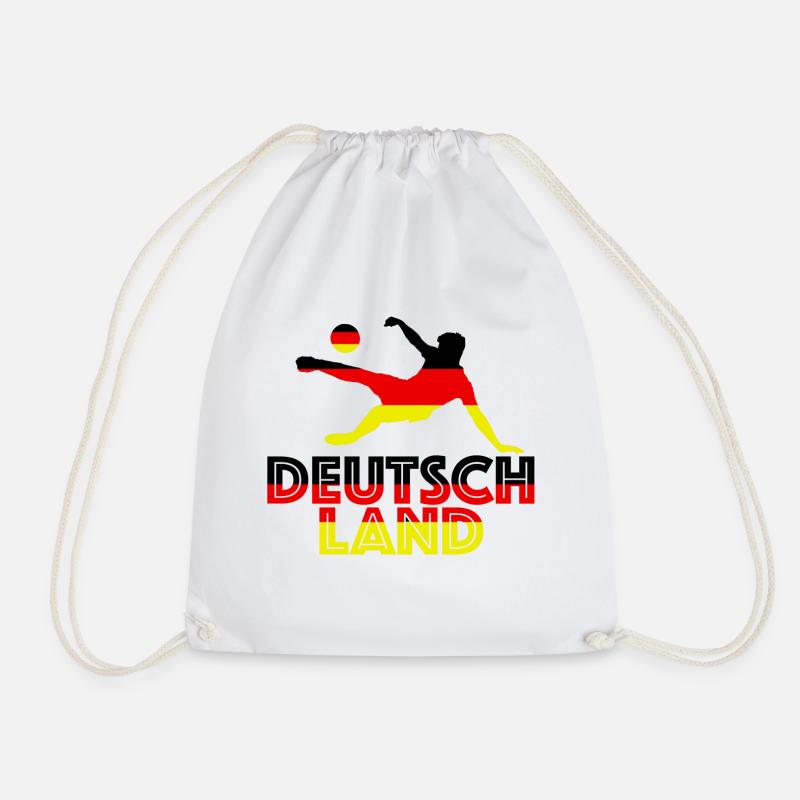 Deutschland - Turnbeutel - Weiß