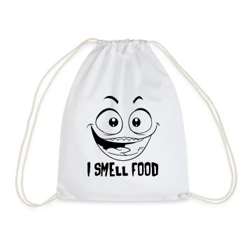 Je sens la nourriture - Sac de sport léger - blanc - Devant