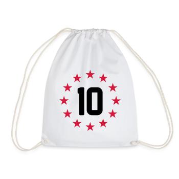 10 ans - Sac de sport léger - blanc - Devant