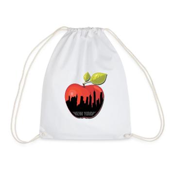 BIG APPLE - Turnbeutel - Weiß - Vorne