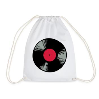 Vinyle - Sac de sport léger - blanc - Devant