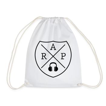 Rap hip hop - Sac de sport léger - blanc - Devant