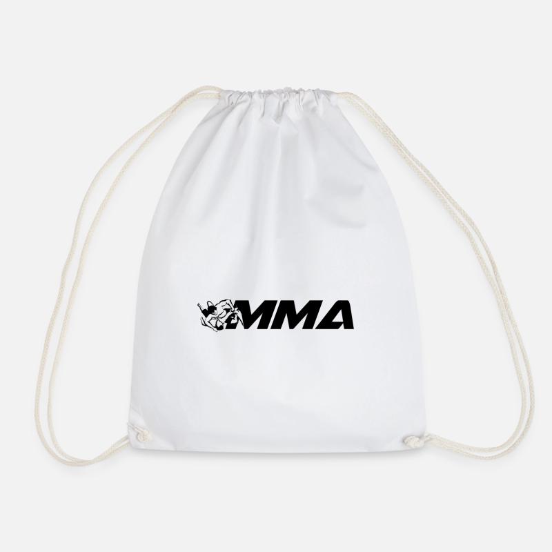 MMA - Drawstring Bag - white