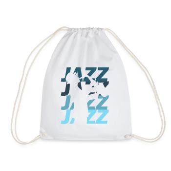 jazz - Sac de sport léger - blanc - Devant