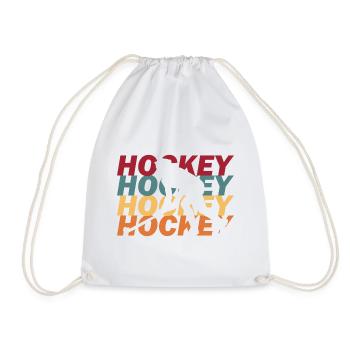 Feldhockey - Turnbeutel - Weiß - Vorne