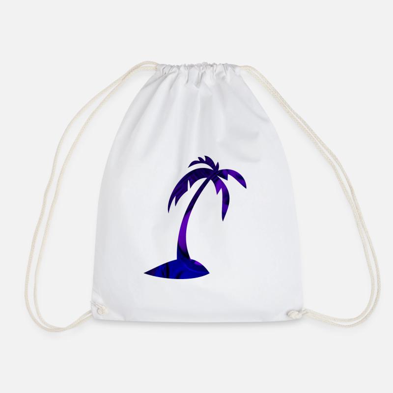 Holiday - Drawstring Bag - white