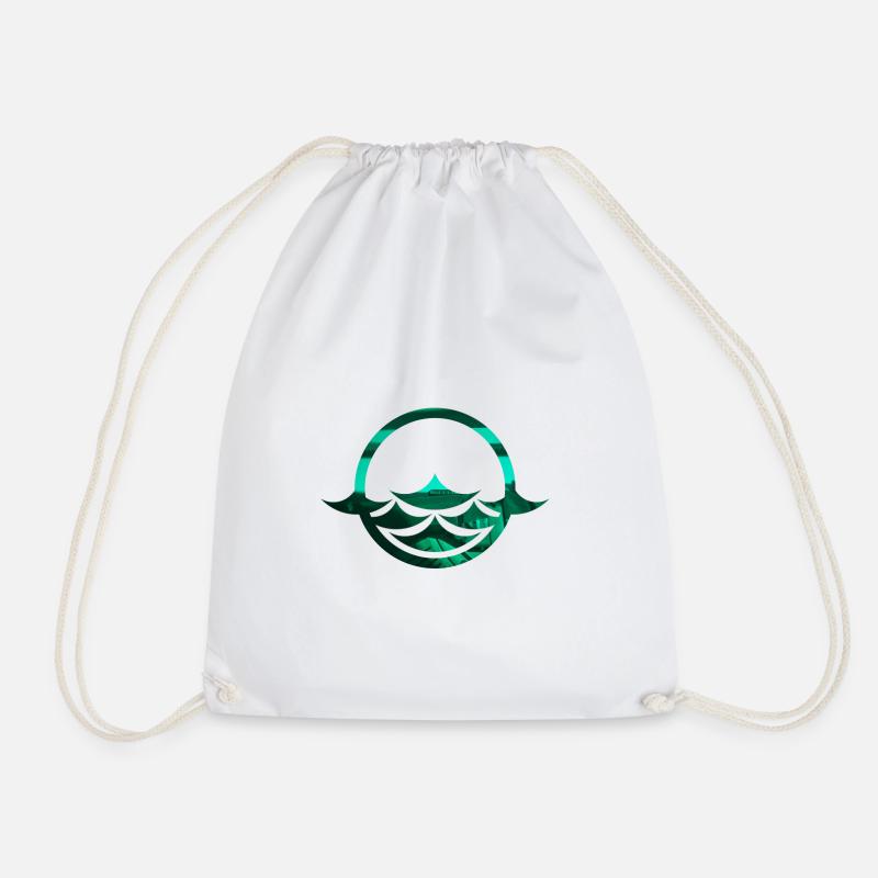 Vagues - Sac de sport léger - blanc