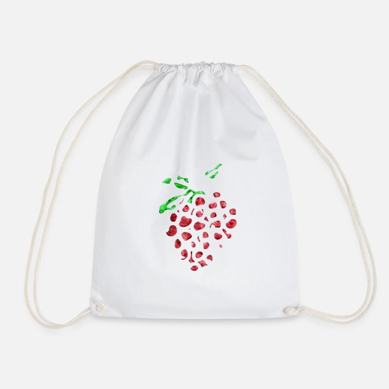 Fraise folle - Sac de sport léger - blanc