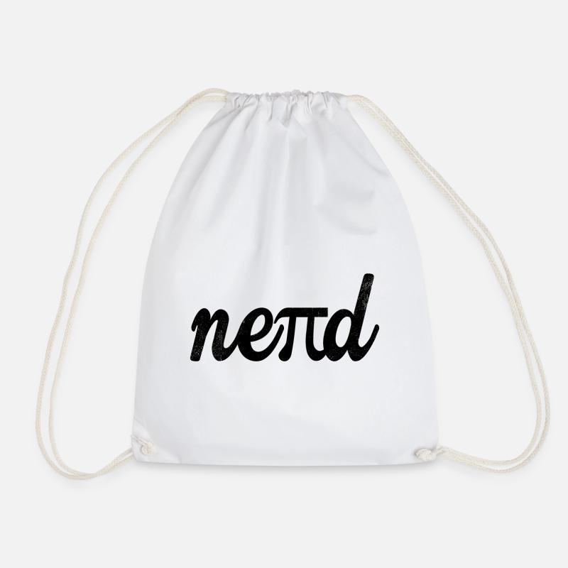 Math Nerd Math Pi Gift - Drawstring Bag - white