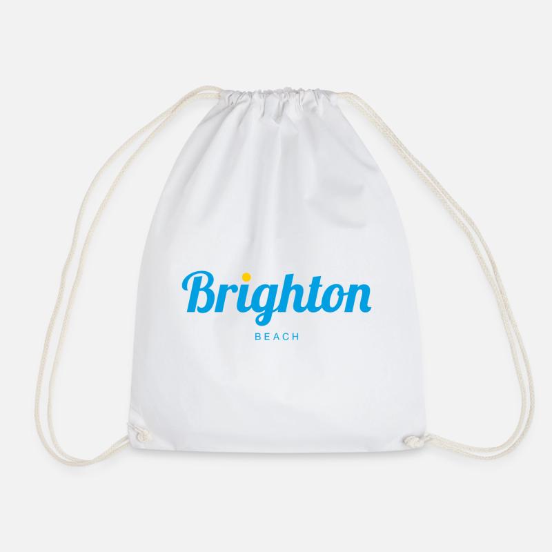 BRIGHTON England - Turnbeutel - Weiß