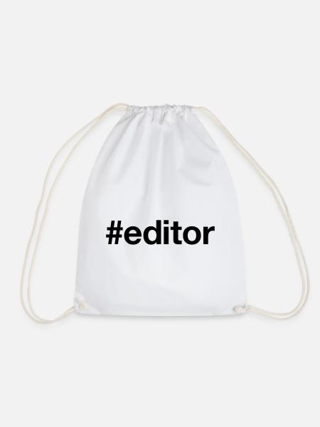 EDITOR - Turnbeutel - Weiß