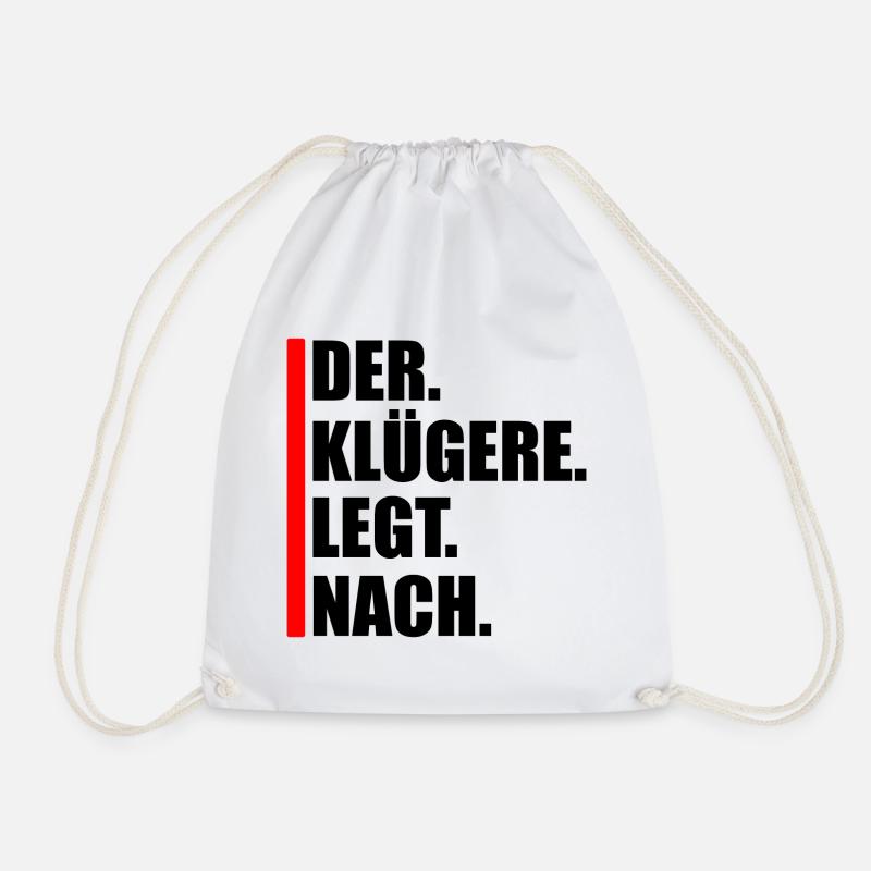 Rave Raver Techno - Turnbeutel - Weiß