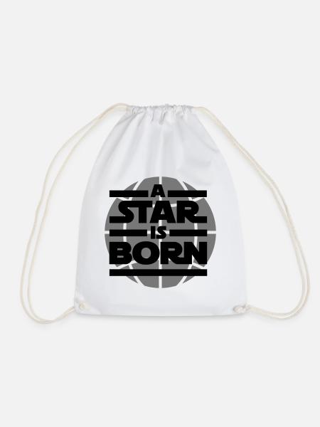 a star is born - Turnbeutel - Weiß