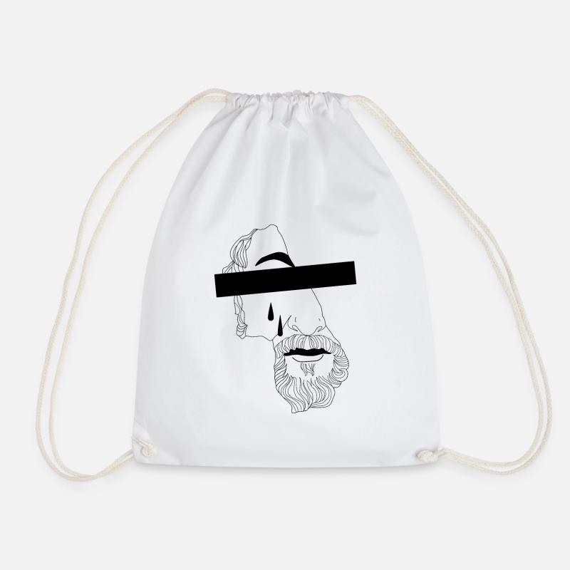stature - Drawstring Bag - white