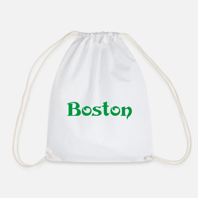 BOSTON Massachusetts - Turnbeutel - Weiß