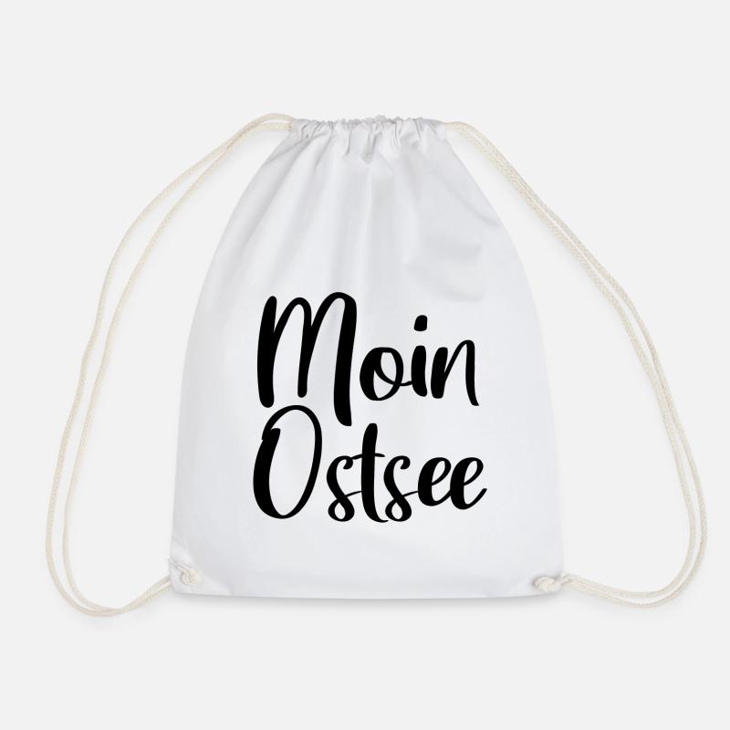 MOIN OSTSEE - Turnbeutel - Weiß