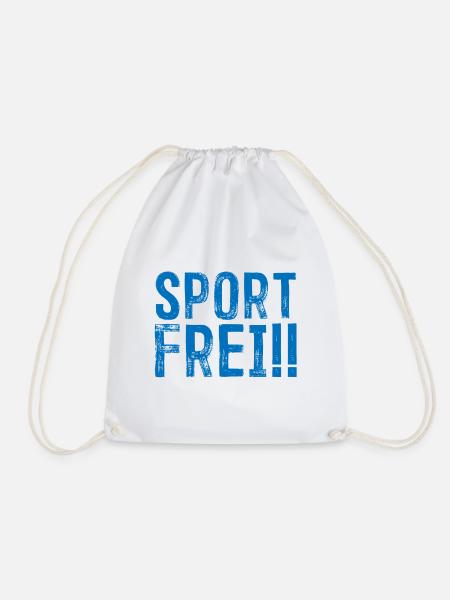 Sport Frei Ostalgie Nostalgie Osten Ossi Geschenk - Turnbeutel - Weiß