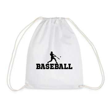 Baseball - Sac de sport léger - blanc - Devant
