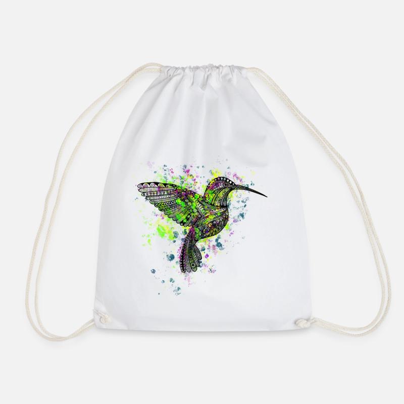 Kolibri - Turnbeutel - Weiß