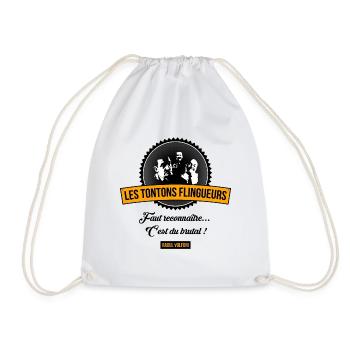 C'est du brutal ! - Sac de sport léger - blanc - Devant