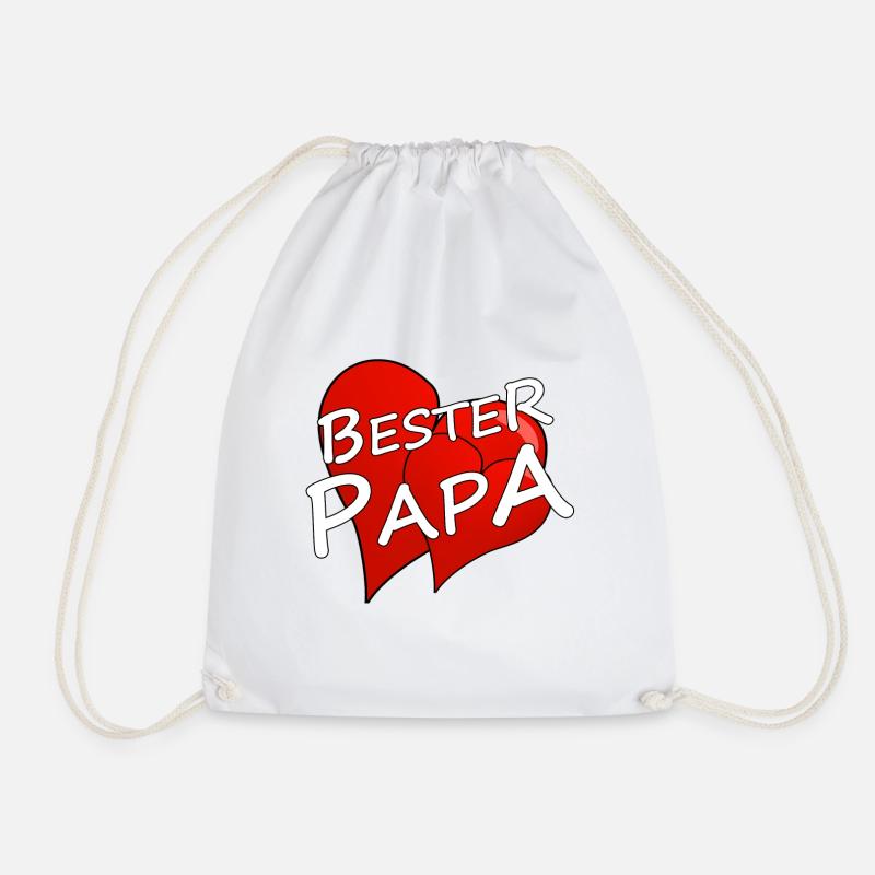 BESTER PAPA - Turnbeutel - Weiß