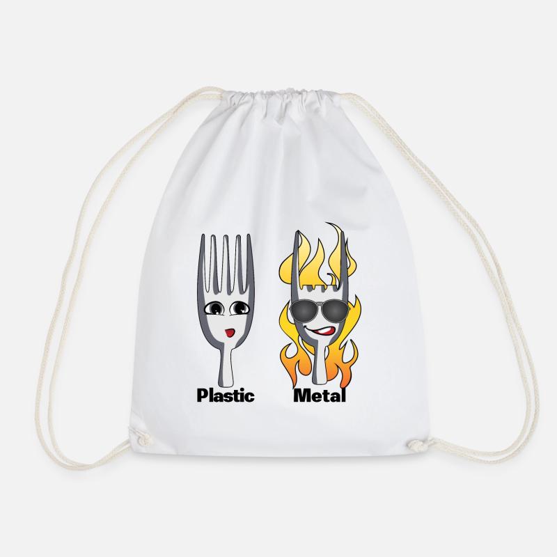 Métal - Sac de sport léger - blanc