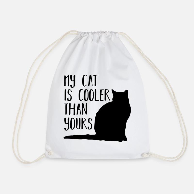 My cat - Turnbeutel - Weiß
