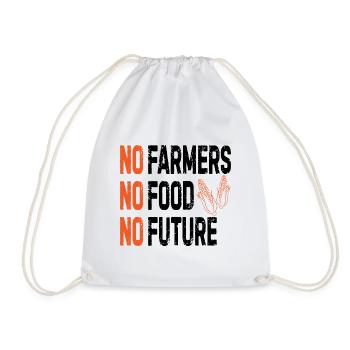 Farmer Farmer Future disant cadeau - Sac de sport léger - blanc - Devant