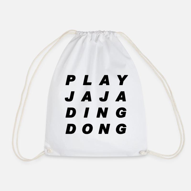JAJA Ding Dong - Turnbeutel - Weiß