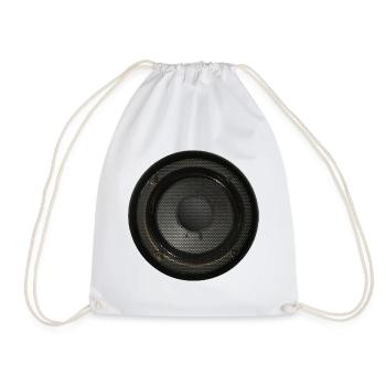 Haut-parleur De boîte à lettres - Sac de sport léger - blanc - Devant